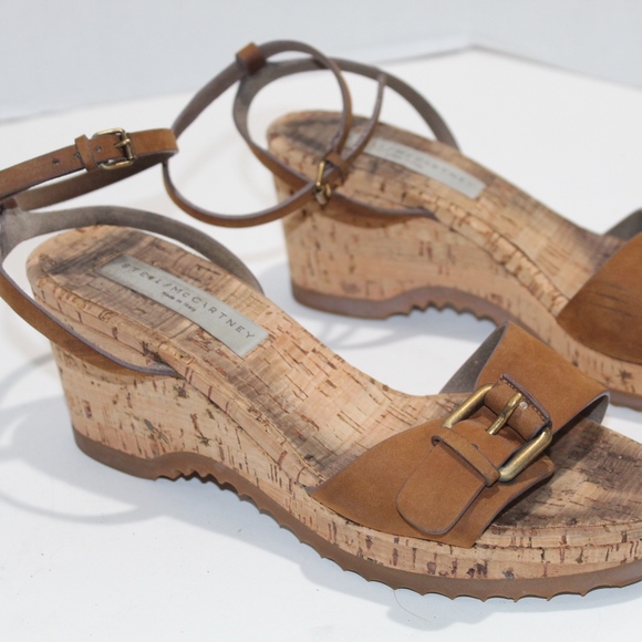 stella mccartney wedge sandals